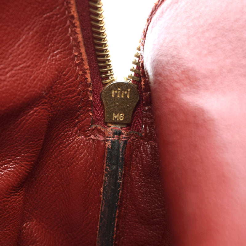 HERMES Hermes Boled Web Rouge Gold Gold Bracket □ E Engraved (around 2001) Ladies Togo Handbag B Rank used Ginzo