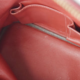 HERMES Hermes Boled Web Rouge Gold Gold Bracket □ E Engraved (around 2001) Ladies Togo Handbag B Rank used Ginzo