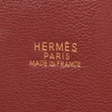 HERMES Hermes Boled Web Rouge Gold Gold Bracket □ E Engraved (around 2001) Ladies Togo Handbag B Rank used Ginzo