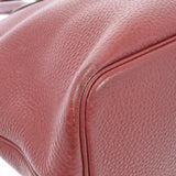 HERMES Hermes Boled Web Rouge Gold Gold Bracket □ E Engraved (around 2001) Ladies Togo Handbag B Rank used Ginzo