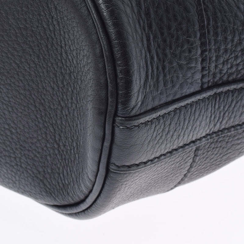 HERMES エルメス マーケット GM 黒 ゴールド金具 ○Z刻印(1996年頃) ユニセックス トリヨンクレマンス  ショルダーバッグ Aランク 中古 銀蔵