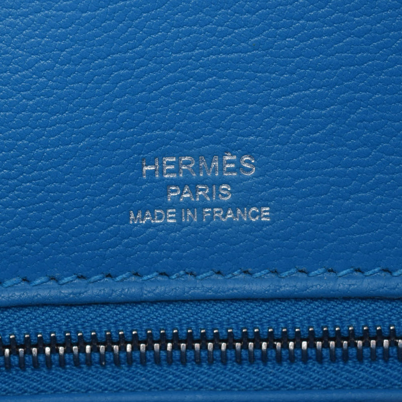 HERMES Hermes Birkin 30 Serie Cazak Rouge Cuu/Rose Extreme/Bluezanjibar Z engraved (around 2021) Ladies Vo Epson Handbag New Ginzo