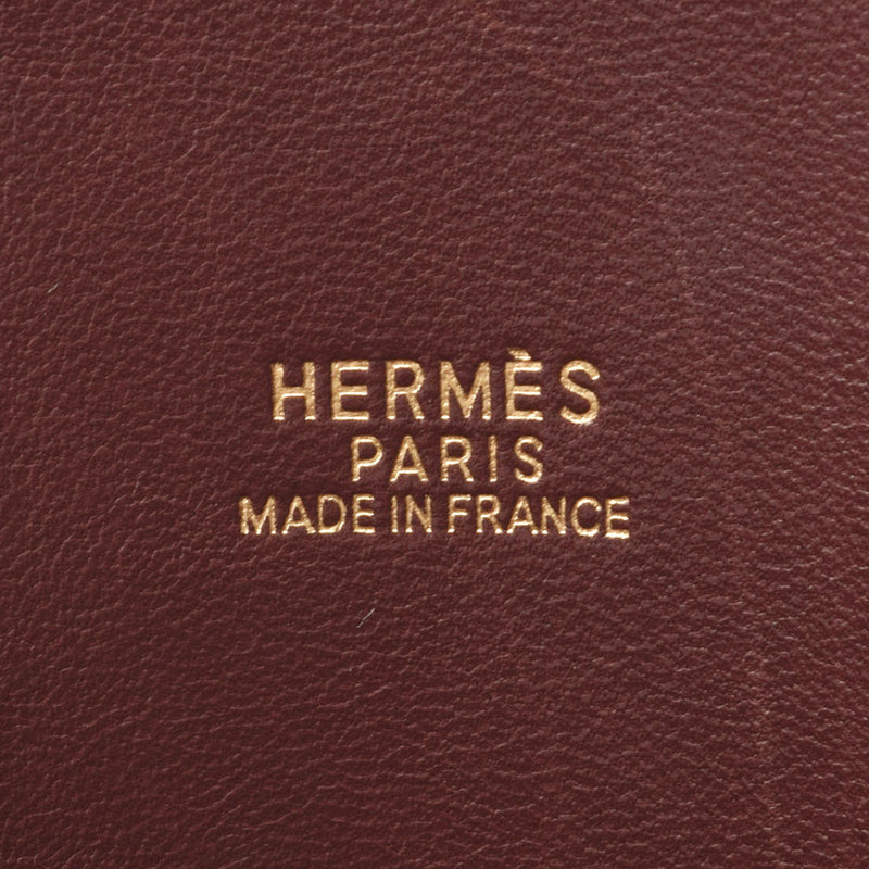 HERMES エルメス ボリード 31 2WAY ハバナ(ダークブラウン) ゴールド金具 □G刻印(2003年頃) ユニセックス トリヨンクレマンス ハンドバッグ Aランク 中古 銀蔵