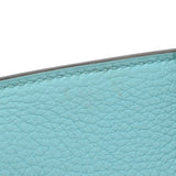 HERMES Hermes Birkin 35 Blue Ator Silver metal T -engraved (around 2015) Unisex Togo Handbag A Rank used Ginzo