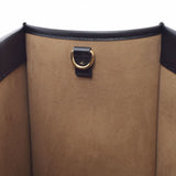 FENDI Fendi Sunshine Large Black Gold Bracket 8BH372 Ladies Curf Handbag Unused Ginzo