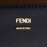 FENDI フェンディ サンシャイン ラージ 黒 ゴールド金具 8BH372 レディース カーフ ハンドバッグ 未使用 銀蔵
