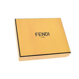 FENDI フェンディ ミニ財布 黒 7M0280 ユニセックス レザー 三つ折り財布 未使用 銀蔵