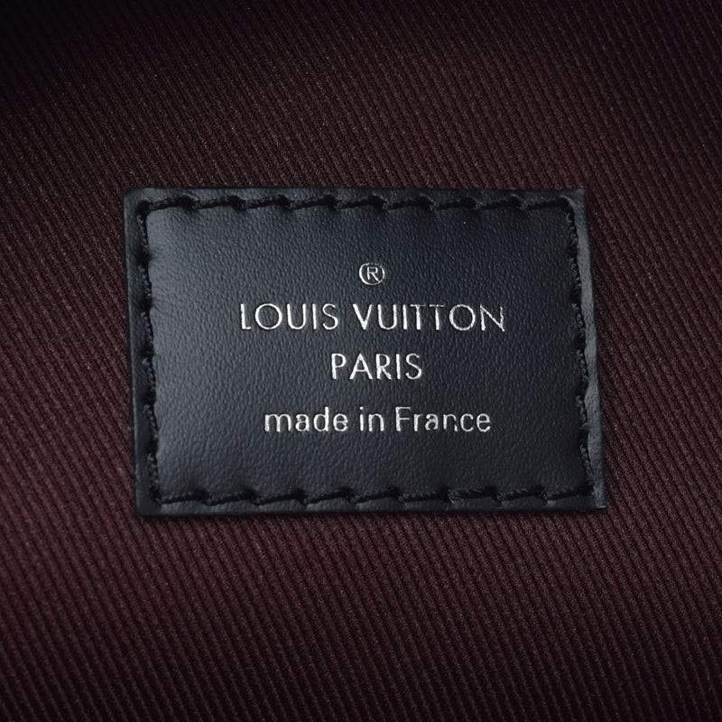 LOUIS VUITTON Louis Vuitton Monogram Makaser Josh Brown/Black M41530 Men's Monogram Canvas backpack Daypack AB Rank used Ginzo