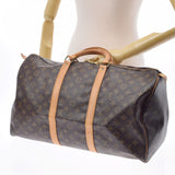 路易威顿路易·维顿（Louis Vuitton）路易威登（Louis Vuitton）会标kepol 50棕色M41426男女通用会标帆布波士顿袋B等级二手Ginzo