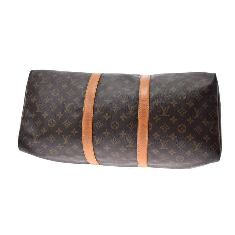 路易威顿路易·维顿（Louis Vuitton）路易威登（Louis Vuitton）会标kepol 50棕色M41426男女通用会标帆布波士顿袋B等级二手Ginzo