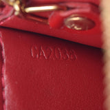 LOUIS VUITTON Louis Vuitton Verni Pochette Cre Pom Damur M91977 Ladies Monogram Vernicoin Case A Rank used Ginzo
