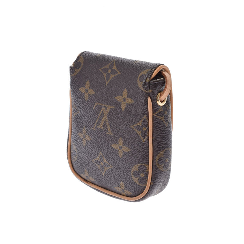 LOUIS VUITTON Louis Vuitton Monogram Pochette Cancoon Pochette Brown M60018 Ladies Monogram Canvas Shoulder Bag AB Rank Used Ginzo