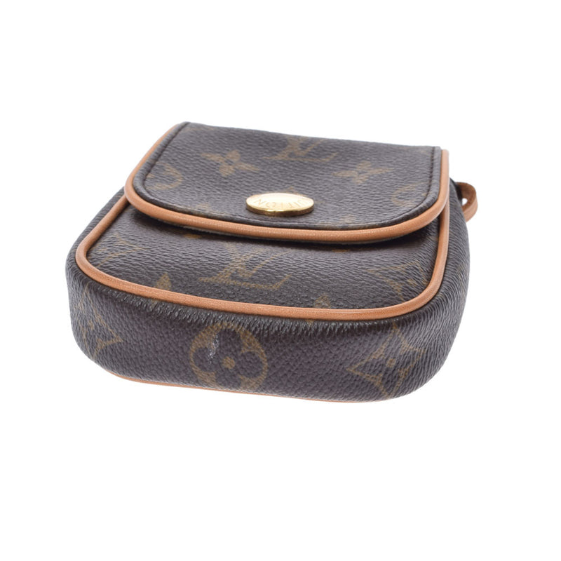 LOUIS VUITTON Louis Vuitton Monogram Pochette Cancoon Pochette Brown M60018 Ladies Monogram Canvas Shoulder Bag AB Rank Used Ginzo