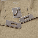 HERMES Hermes Birkin 30 Trench Silver Bracket X engraved (around 2016) Ladies Togo Handbag A Rank Used Ginzo