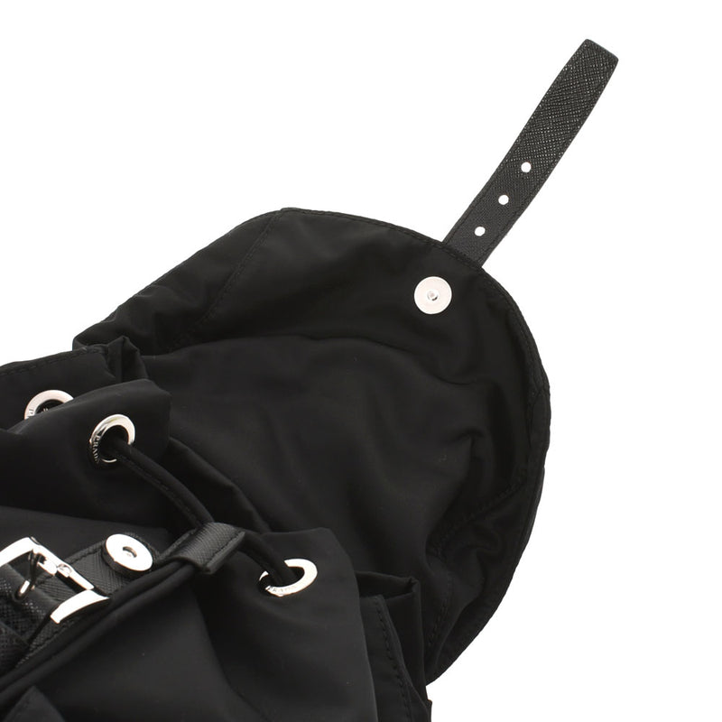 PRADA Prada Backpack Black 1BZ677 Unisex Liniron Backpack Deeppack A Rank used Ginzo
