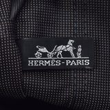 HERMES エルメス エールライン MM グレー ユニセックス キャンバス トートバッグ ABランク 中古 銀蔵