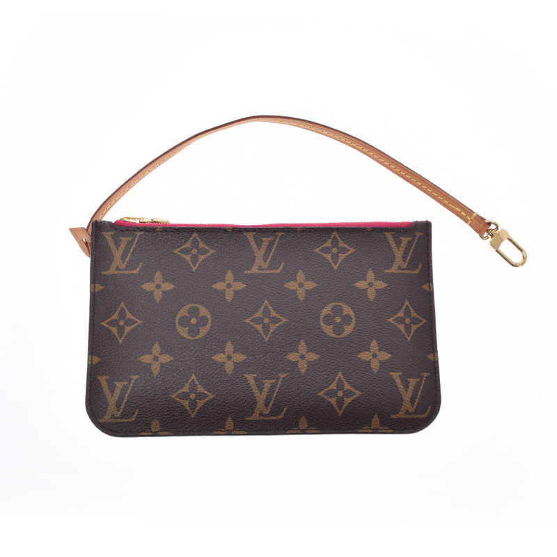 LOUIS VUITTON Louis Vuitton Monogram Never Full PM Brown/Pivowanne M41245 Ladies Monogram Canvas Handbag B Rank Used Ginzo