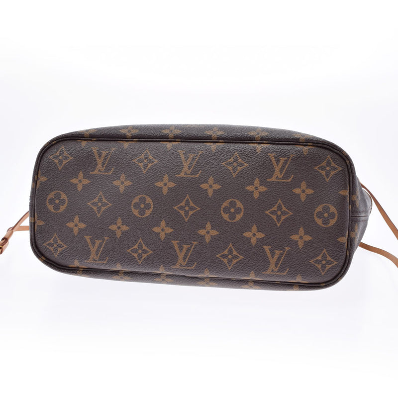 LOUIS VUITTON Louis Vuitton Monogram Never Full PM Brown/Pivowanne M41245 Ladies Monogram Canvas Handbag B Rank Used Ginzo