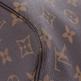 LOUIS VUITTON Louis Vuitton Monogram Never Full PM Brown/Pivowanne M41245 Ladies Monogram Canvas Handbag B Rank Used Ginzo