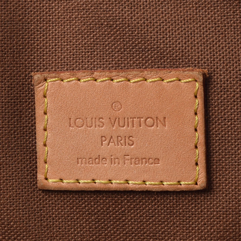 LOUIS VUITTON Louis Vuitton Monogram Trotor Bobour Brown M97037 Unisex Monogram Canvas Shoulder Bag AB Rank Used Ginzo