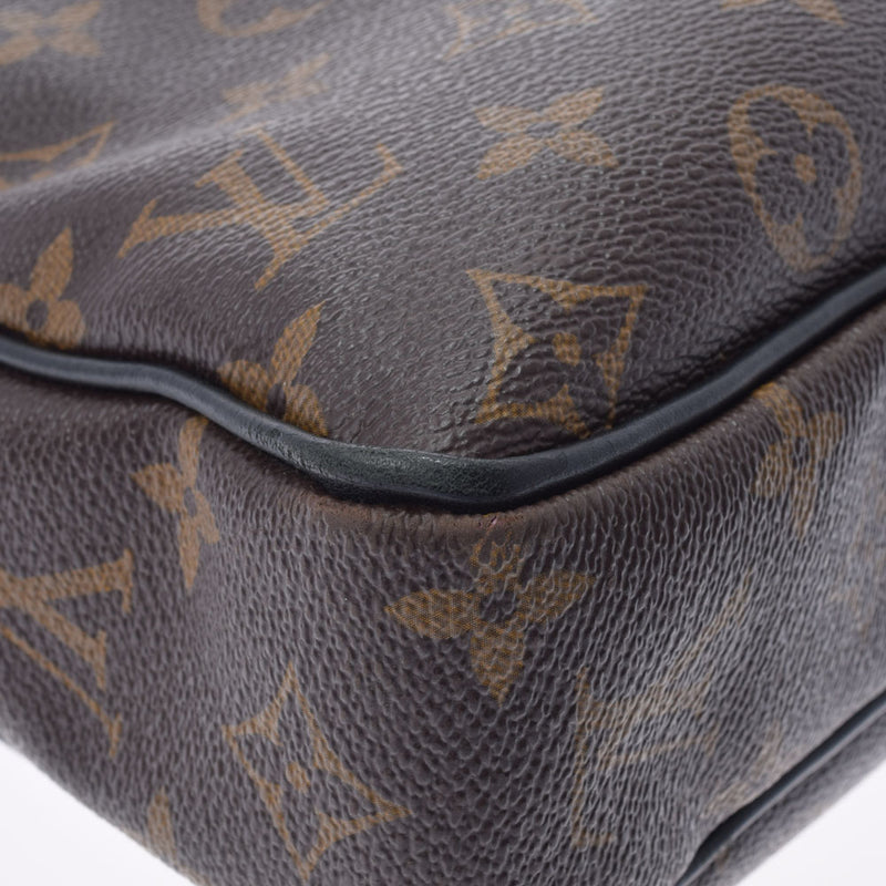 LOUIS VUITTON Louis Vuitton Makaser PDV PM Brown M52005 Men's Monogram Makaser Business Bag B Rank used Ginzo