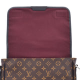 LOUIS VUITTON Louis Vuitton Monogram Makaser Bus MM Brown M56715 Men's Monogram Maca Shoulder Bag AB Rank Used Ginzo