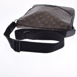 LOUIS VUITTON Louis Vuitton Monogram Makaser Bus MM Brown M56715 Men's Monogram Maca Shoulder Bag AB Rank Used Ginzo