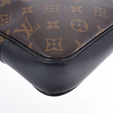 LOUIS VUITTON Louis Vuitton Monogram Makaser Bus MM Brown M56715 Men's Monogram Maca Shoulder Bag AB Rank Used Ginzo