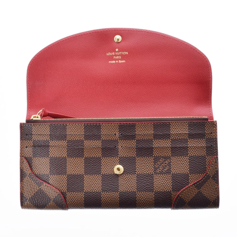 LOUIS VUITTON Louis Vuitton Damier Portofoille Kaisa Slose N61221 Ladies Dami Cambus Wallet AB Rank Used Ginzo