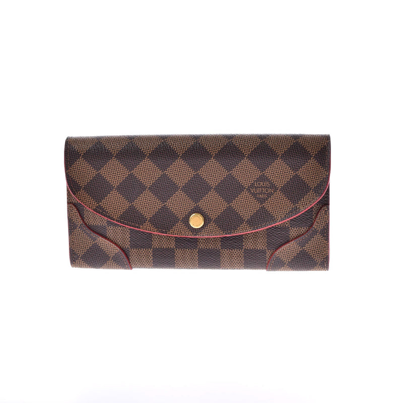 LOUIS VUITTON Louis Vuitton Damier Portofoille Kaisa Slose N61221 Ladies Dami Cambus Wallet AB Rank Used Ginzo