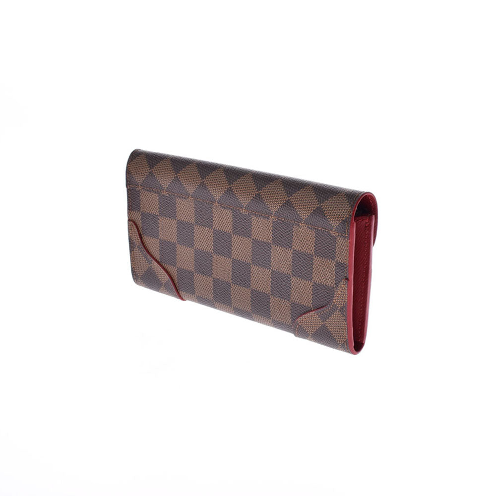 【LOUIS VUITTON】ルイ・ヴィトン ポルトフォイユ カイサ N61221 ダミエキャンバス スリーズ 茶 CA0138 レディース 長財布 LOUIS VUITTON（ルイ・ヴィトン） ポルトフォイユ カイサ N61221