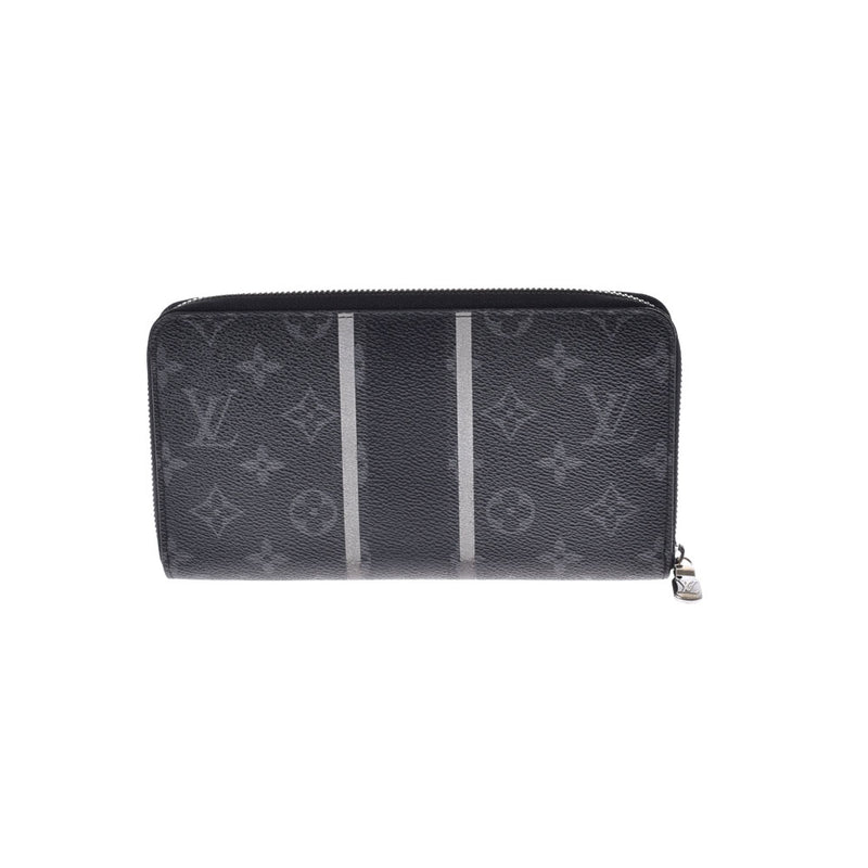 LOUIS VUITTON ルイヴィトン モノグラム エクリプス ジッピーオーガナイザー フラグメントコラボ 黒 M64645 メンズ モノグラムキャンバス 長財布 Bランク 中古 銀蔵