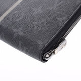 LOUIS VUITTON Louis Vuitton Monogram Eclipse Zippy Organizer Fragment Collaboration Black M64645 Men's Monogram Canvas Long Wallet B Used Ginzo