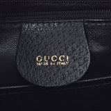 GUCCI グッチ バンブー 2WAY 黒 マットゴールド金具 レディース   レザー/バンブー ハンドバッグ Aランク 中古 銀蔵