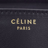 CELINE セリーヌ ラゲージ マイクロショッパー 黒 レディース カーフ ハンドバッグ Bランク 中古 銀蔵