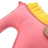 HERMES Hermes Rodeo MM horse motif bag Charm rose Azare/Brown/Yellow Unisex Anyo Miroki Holder A Rank used Ginzo