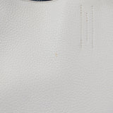 HERMES Hermes Dubble Sense 45 Reversible Blue Tarasa/White □ Q -engraved (around 2013) Unisex Toryon Lemance Tote Bag AB Rank Used Ginzo