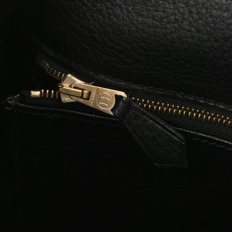 HERMES Hermes Hermes Kelly 35 Inner sewing black gold metal fittings □ A engraved (around 1997) Unisex Toryon Lemance Handbag AB Rank Used Ginzo