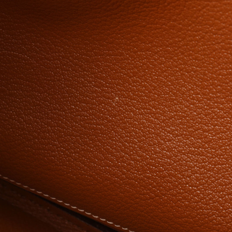 HERMES エルメス バーキン 35 ブリック ゴールド金具 □I刻印(2005年頃) ユニセックス トリヨンクレマンス ハンドバッグ ABランク 中古 銀蔵