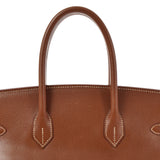 HERMES エルメス バーキン 35 ノワゼット パラジウム金具 □G刻印(2003年頃) ユニセックス リセ ハンドバッグ ABランク 中古 銀蔵