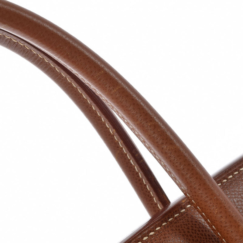 HERMES エルメス バーキン 35 ノワゼット パラジウム金具 □G刻印(2003年頃) ユニセックス リセ ハンドバッグ ABランク 中古 銀蔵