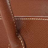 HERMES エルメス バーキン 35 ノワゼット パラジウム金具 □G刻印(2003年頃) ユニセックス リセ ハンドバッグ ABランク 中古 銀蔵