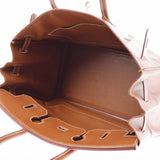 HERMES エルメス バーキン 35 ノワゼット パラジウム金具 □G刻印(2003年頃) ユニセックス リセ ハンドバッグ ABランク 中古 銀蔵