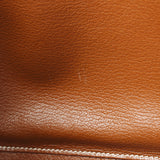 HERMES エルメス バーキン 35 ノワゼット パラジウム金具 □G刻印(2003年頃) ユニセックス リセ ハンドバッグ ABランク 中古 銀蔵