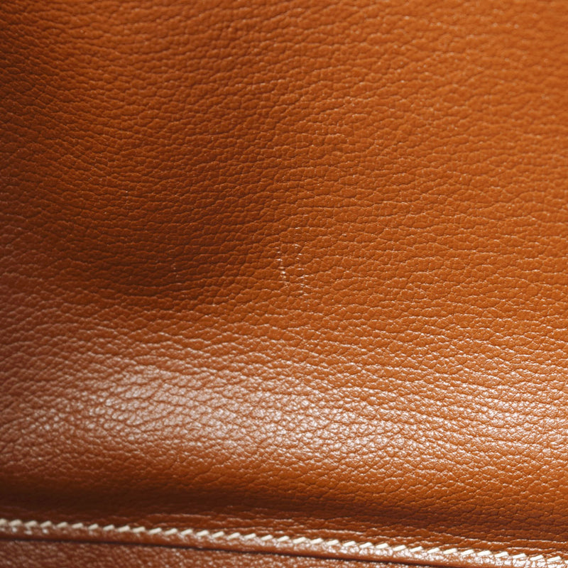 HERMES エルメス バーキン 35 ノワゼット パラジウム金具 □G刻印(2003年頃) ユニセックス リセ ハンドバッグ ABランク 中古 銀蔵