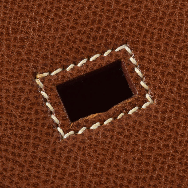 HERMES エルメス バーキン 35 ノワゼット パラジウム金具 □G刻印(2003年頃) ユニセックス リセ ハンドバッグ ABランク 中古 銀蔵