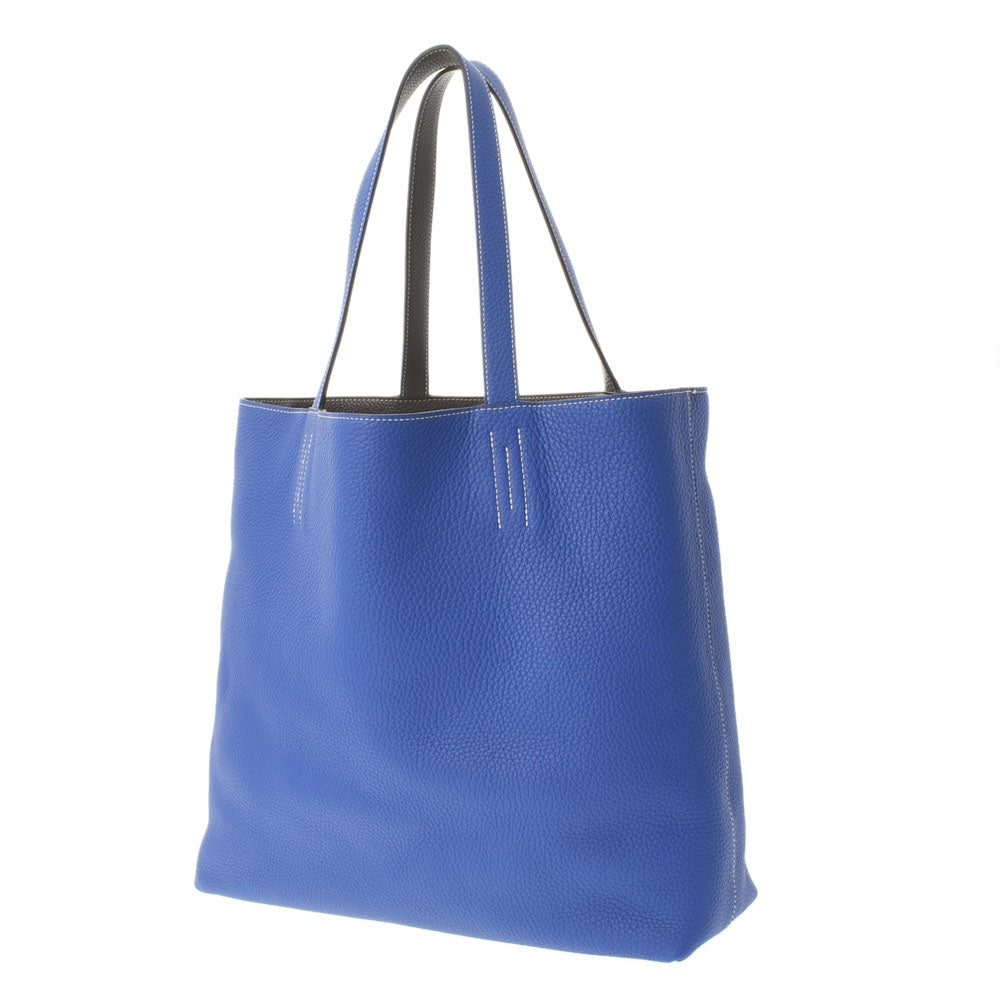 エルメスドゥブルセンス 45 リバーシブル ブルーエレクトリック