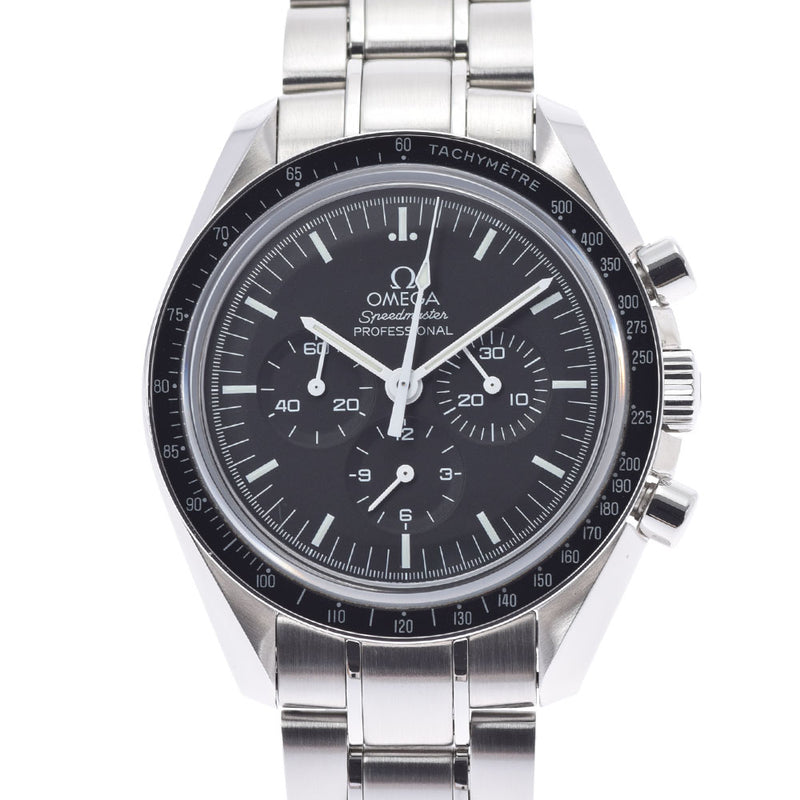 Omega Omega Speedmaster Moon观看专业311.30.42.30.01.006男士ss手册黑色拨号台用ginzo