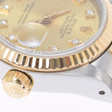 ROLEX Rolex Datejust 10P Diamond 69173G Ladies YG/SS Watch Automatic Champagne Dial A Rank used Ginzo