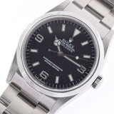 ROLEX Rolex Explorer 1 EX1 114270 Men's SS Watch Automatic Black Dial A Rank used Ginzo